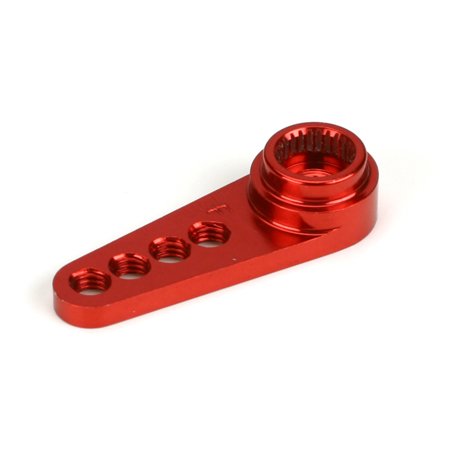 Dynamite 1/2 Machined Aluminum Servo Arm: Fut Red