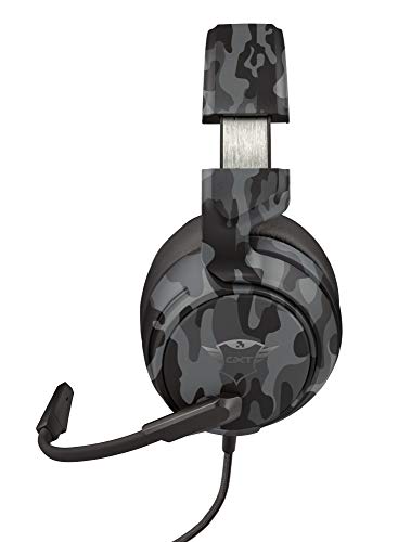 Trust-Cascos-Gaming-GXT-433K-Pylo-Auriculares-Gamer-con-Microfono-Plegable-Altavoces-Activos-de-50-mm-Cable-Trenzado-para-PS4-PS5-PC-Nintendo-Switch-Xbox-One-Xbox-Series-X-Negro-Camuflaje