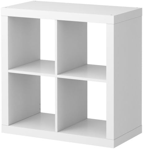 Ikea Estantería Blanca Kallax, librero Ideal para cestas o Cajas: Amazon.es: Hogar