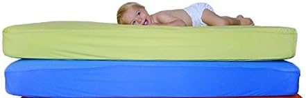 Talya Set of 2 Fitted Sheets 28 X 55 inch for Babies Infants Toddlers Crib Travel Cot Baby Shower Gift for Boys and Girls Pack of 2 (28x55, light pink and purple)