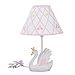 Fantasy Fields - Swan Lake Thematic Kids Table Lamp , Inspiring Hand Painted Non-Toxic, Lead Free Water-Based Paint