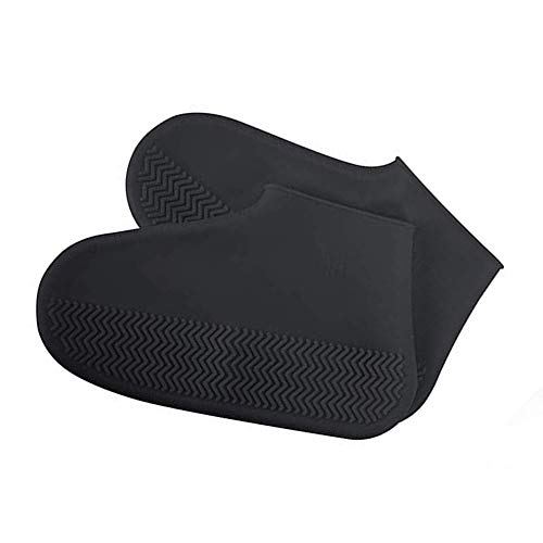 FUNISFUN Waterproof Boot and Shoe Cover Reusable Non-Slip Cycling Overshoes Rain Snow Shoes for Men Women Kids