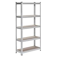 Muscle Rack UR301260L5-AL Aluminum Heavy Duty 5-Shelf Shelving Unit