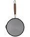 Anolon Advanced Bronze Hard-Anodized Nonstick 3-Quart Covered Straining Saucepan with Pour Spouts