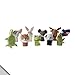 IKEA Titta Djur 10 pc Animal Finger Puppet Set