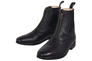Dover Saddlery Riding Sport Essential Leather Zip Paddock Boots