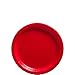Amscan Apple Red Big Party Pack Paper Plates, 6 3/4