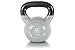 Prosource Fit Vinyl Coated Cast Iron Kettlebells Color-Coded 5 to 45 lb. with Extra Large Handles for Home and Gym Workouts