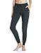 Tesla TM-FBP70-HCC_Small Loungewear Long Tapered Fit Soft Peachskin Running Casual Yoga Active with Pockets FBP70