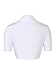 HUHOT Womens Versatile Open Front Lightweight Short Sleeve Bolero Shrug Small White