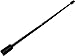 Flames 'N Games - Contact Practice Staff 120cm (47.24 inches) - Spiral Deco. for Daytime Staff Spinning! (Black)