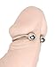 Imperia 18+ Adults Only Sex Toys Collection Penis Glans Ring Erection Enhancing with Stainless Steel Joy Ball Sex Toy Rings for Cock Pleasure (2 Joy Balls, 30mm = 1.18