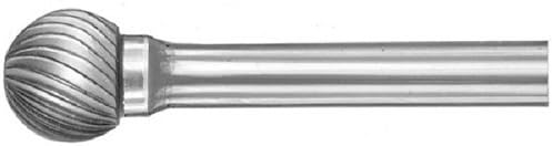 eurobit Art. 7015 Rotary Cutter Ball Hard Metal, 8 mm