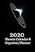 2020 Planets Calendar & Organizer/Planner by Lazaros' Blank Books