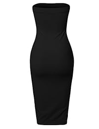 Vestido a media pierna con cuello en V de crepé sexy para mujer