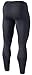 TSLA Men's Athletic Compression Pants, Thermal Wintergear Running Tights, Sports Leggings, Thermal Grey, Medium
