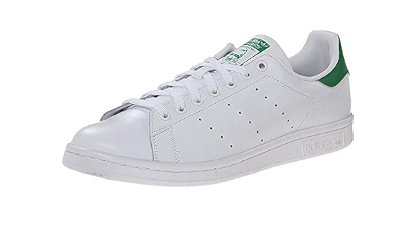 white and green adidas stan smith