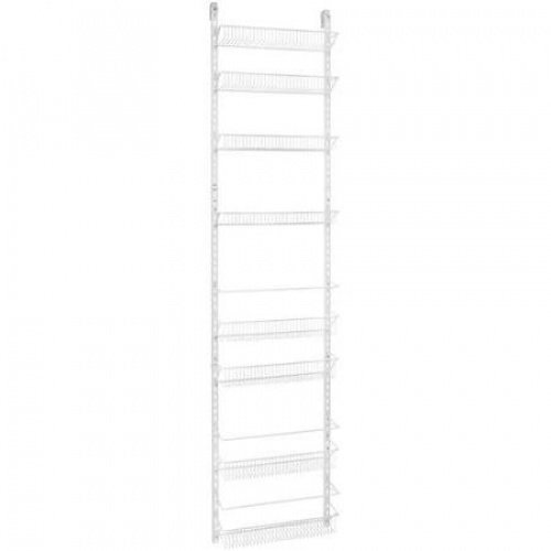 ClosetMaid 8-Tier Wall and Door Rack, White