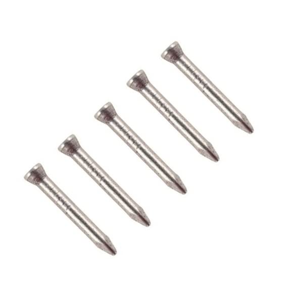 TERF® 20mm X 1.60mm Bright Finish Panel Pins 20mm (0.78 inch) X 1.60mm Panel Pins Nails For Soft and Harboard Cabinet and Joinery Work Furniture Craft and General Purpose Use - Pack of 500