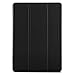 IVSO New iPad 2017 iPad 9.7 inch Case - Ultra Slim Smart Case with Semi-transparent PC Frosted Rubber Back Cover Auto Sleep/Wake Function for Apple iPad 9.7 inch 2017 Tablet(Black)