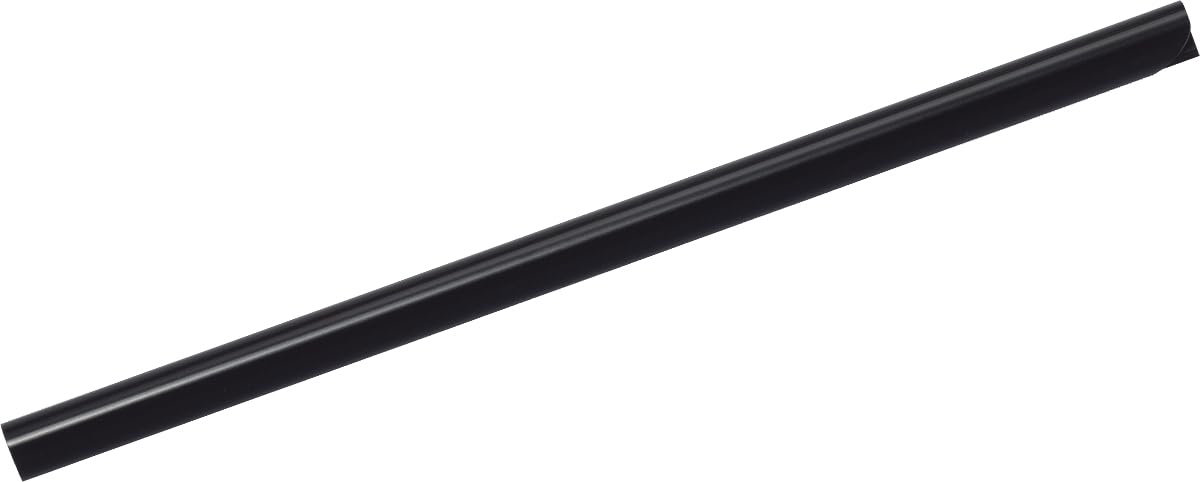 Durable A4 Spine Bar 3mm Black - Pack of 100 - Quick and Easy Binding for Unpunched Documents - Holds Up to 30 A4 Sheets