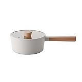 FIKA Kitchen Nonstick 1.7QT Sauce Pan with Glass