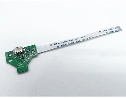 Xinkaize Durable in Use Power Port Motherboard Ribbon Flex 12 Pins Cable for PS4 Playstation 4 Controllers