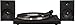Crosley T150 Modern 2-Speed Bluetooth Turntable System with Variable Weighted Tone Arm and Stereo Speakers, Blackthumb 2