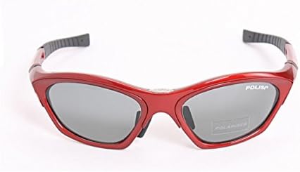 ZHEN Male and female bike equipped with a row of glasses , red