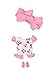 Distroller Neonate Nerlie Girl Clothing Pink Jumpsuit with Headband & Shoes - Spanish KSI-Merito Exclusive