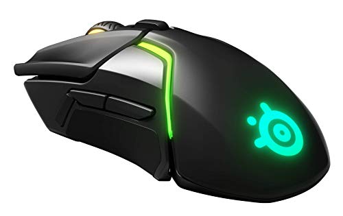 SteelSeries Rival 650 - Quantum Wireless gaming mouse - Dual optical sensor - Customizable lift-off distance - Tunable weight system