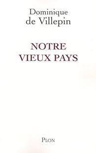 Book's Cover ofNotre vieux pays