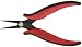 Hakko CHP PN-2007 Long-Nose Pliers, Flat Nose, Flat Outside Edge, Serrated Jaws, 32mm Jaw Length, 3mm Nose Width, 3mm Thick Steel primary