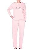 Pembrook Women's Embroidered Fleece Sweatsuit Set