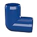 FORMUFIT 1-1/4” 90 Degree Elbow Furniture Grade PVC Fitting in Blue, Made in USA, UV-Resistant, Impact-Proof, 1.660” Actual Socket Diameter (Pack of 4) - F11490E-BL-4
