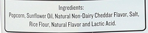 SkinnyPop White Cheddar Popcorn, 0.65oz Individual Sized Bags, (Pack of 6), Skinny Pop, Skinny Pack, Healthy Popcorn Snacks, Gluten Free