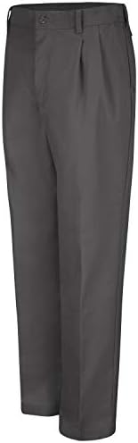 red kap pleated work pants