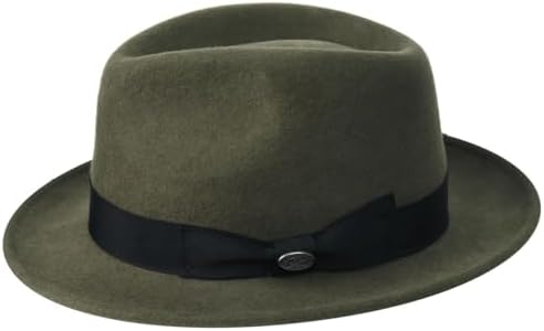 Amazon.com: Bailey of Hollywood Wynn Litefelt® Fedora - Black/S