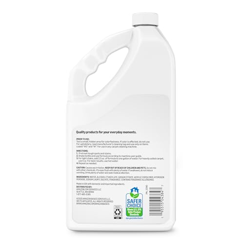 Amazon Basics Carpet Cleaner, Carpet Stain Remover, Fresh Scent, 64 fl oz, photo 9