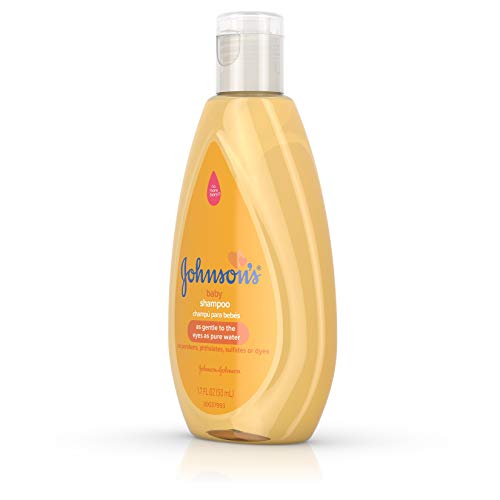 Johnson's Baby Shampoo with Gentle Tear Free Formula, Travel Size, 1.7
