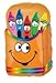 Crayon Smiley Box Mylar Balloon