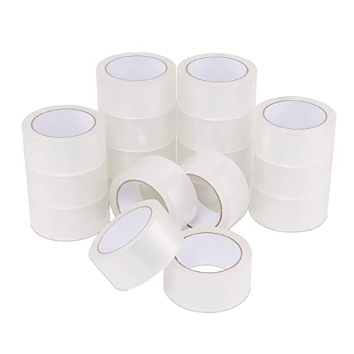 Lichamp Clear Packing Tape, 18 Rolls Heavy Duty Packaging Tape Refill