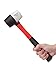 TEKTON 16 oz. Fiberglass Handle White/Black Rubber Mallet | 30683