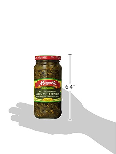 Mezzetta Fire Roasted Mild Green Chili Peppers, 16 Oz thumbnail