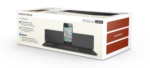 SoundFreaq SFQ-02 Sound Step Bluetooth Speaker System w/Dock for 30-pin Apple iPad/iPod/iPhone + 3.5mm Aux Jack and USB Charging Port - Black