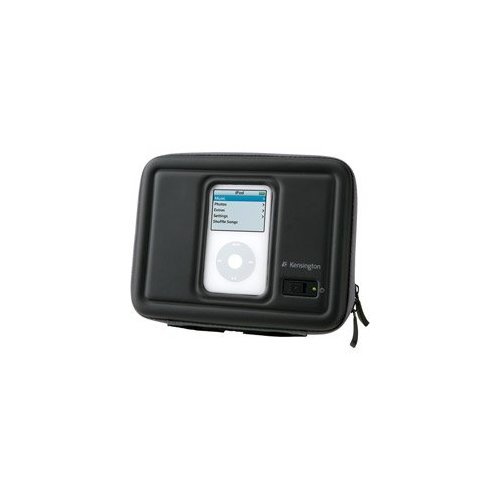 Kensington FX 500 Speaker to Go Case for iPod and MP3 Players (Black)