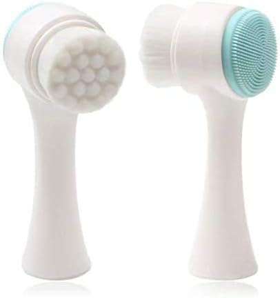 Facial Cleaning Brush, Manual Face Brush, For Beautiful Skin, Massage, Ultra Fine Bristles, Foaming Facial Brush, Pores Cloging, Pore Care, Exfoliate/Oil Removal, Cleansing Brush, Unisex