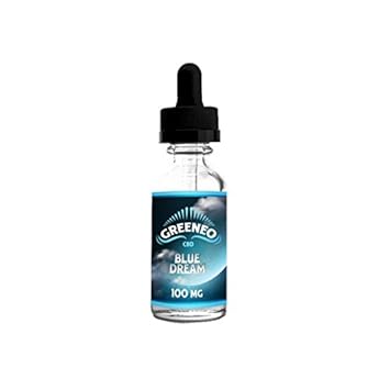 Greeneo Blue Dream CBD Liquid - 10ml - Kein Tabak oder Nikotin - Verkäufe unter 18 Jahren verboten (200mg)