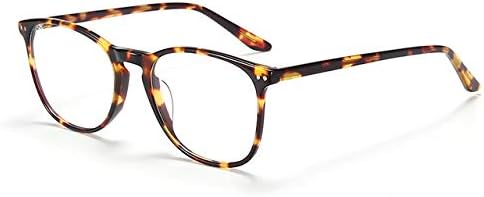 女性男性広場光学近視フレームアンチブルー光線コンピューター眼鏡用酢酸青色光メガネ