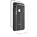 ZAGG 200101939 Invisible Shield Glass+ 360 - Front + Back Screen Protection with Side Bumpers Made for Apple iPhone XS Max - , Clear with Black Borders as Lining